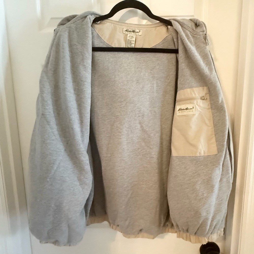 Eddie Bauer‎ Men's Tan Hooded Jacket - Picture 5 of 12
